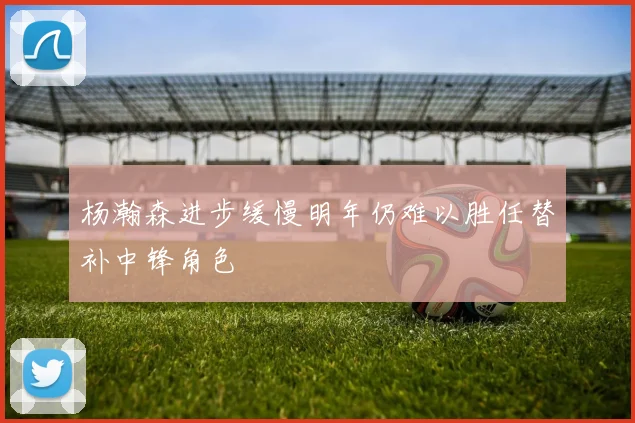 杨瀚森进步缓慢明年仍难以胜任替补中锋角色