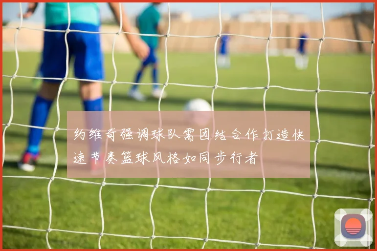 约维奇强调球队需团结合作打造快速节奏篮球风格如同步行者
